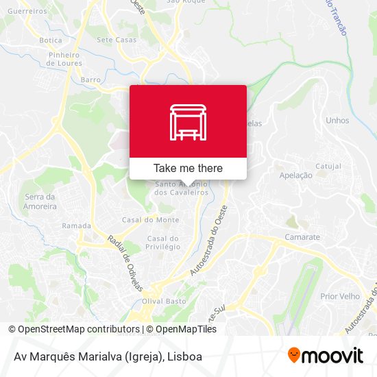 Av Marquês Marialva (Igreja) map