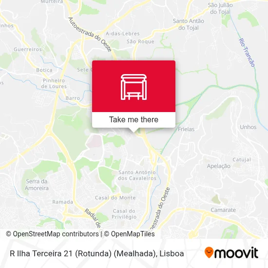 R Ilha Terceira 21 (Rotunda) (Mealhada) map
