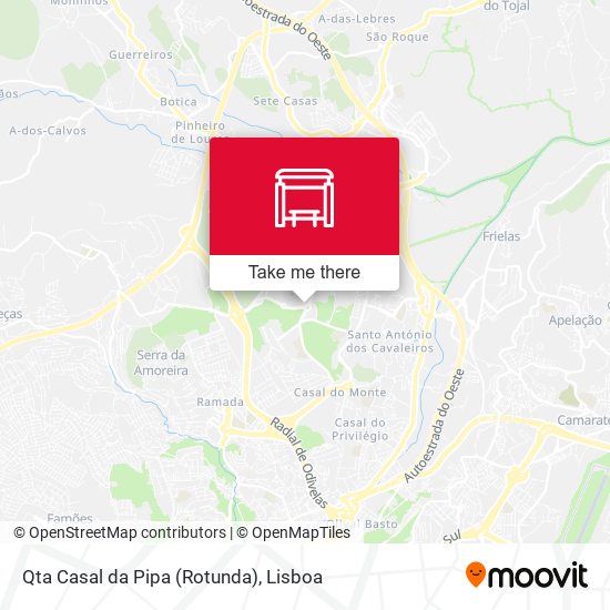 Qta Casal da Pipa (Rotunda) map
