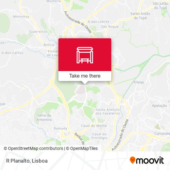 R Planalto map