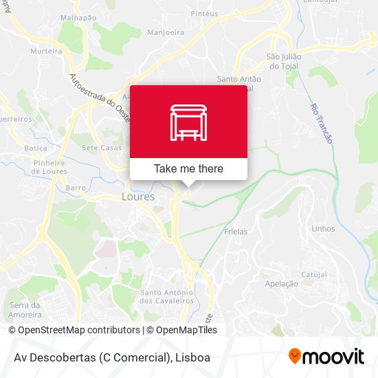 Av Descobertas (C Comercial) mapa