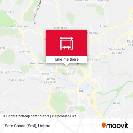 Sete Casas (Sml) mapa
