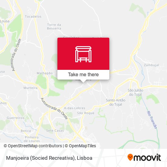 Manjoeira (Socied Recreativa) map