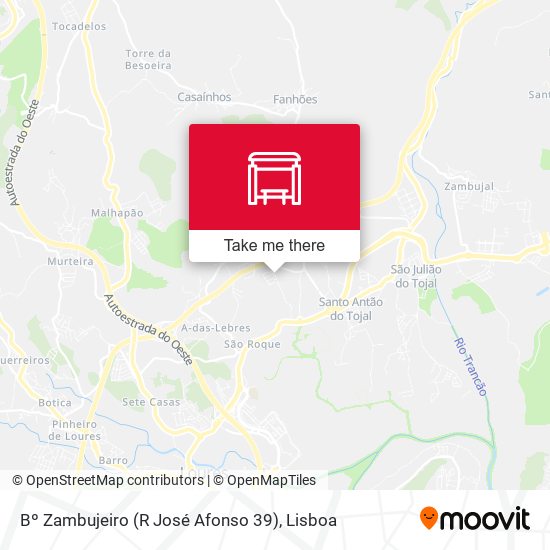 Bº Zambujeiro (R José Afonso 39) map