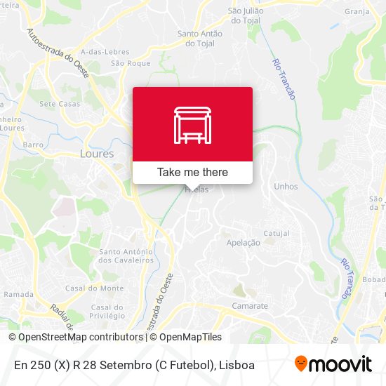 En 250 (X) R 28 Setembro (C Futebol) map