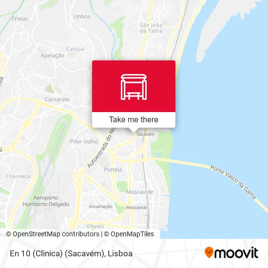 En 10 (Clinica) (Sacavém) map