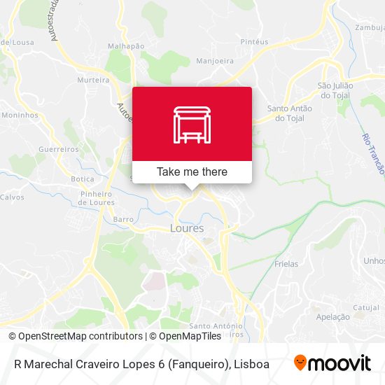 R Marechal Craveiro Lopes 6 (Fanqueiro) mapa
