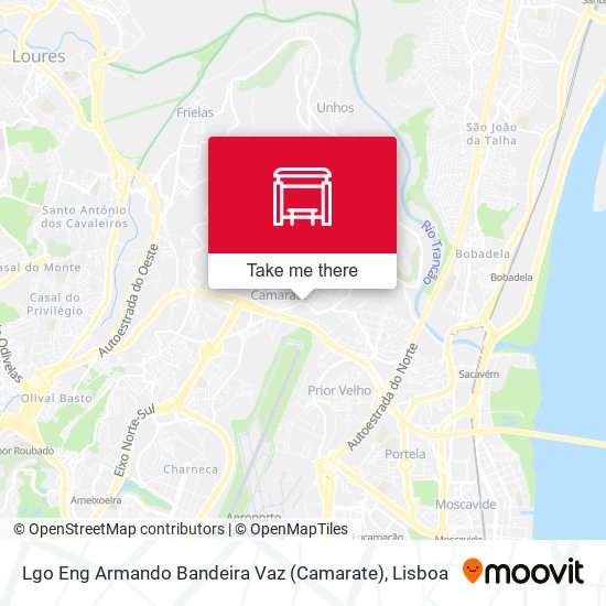 Lgo Eng Armando Bandeira Vaz (Camarate) mapa