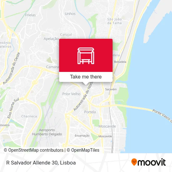 R Salvador Allende 30 map