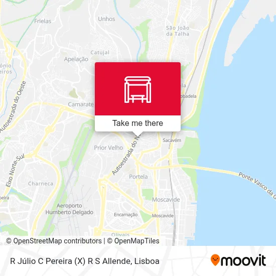 R Júlio C Pereira (X) R S Allende map
