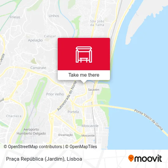 Praça República (Jardim) map