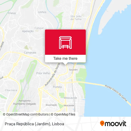 Praça República (Jardim) map