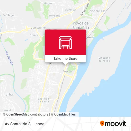 Av Santa Iria 8 map