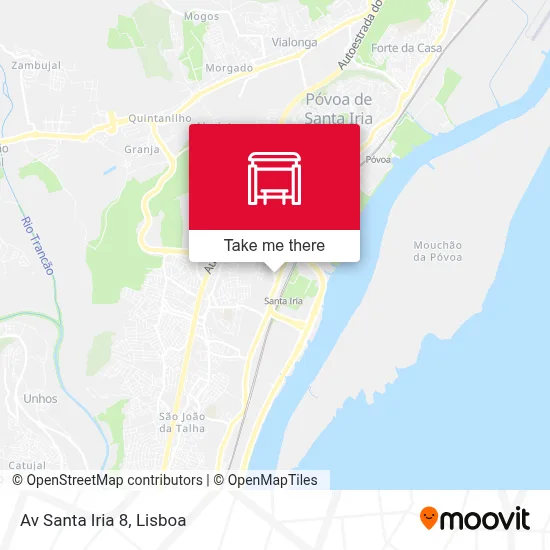 Av Santa Iria 8 map