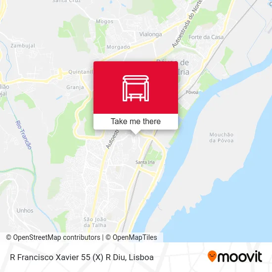 R Francisco Xavier 55 (X) R Diu map