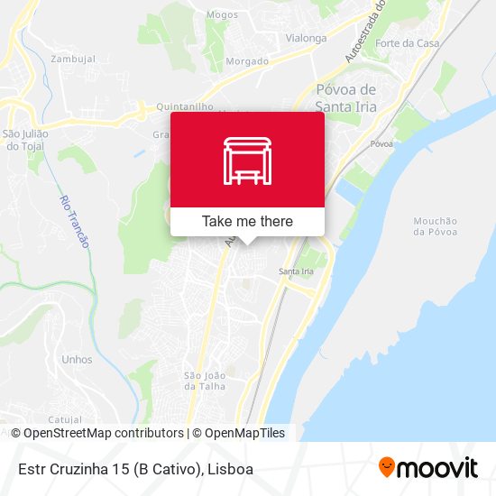 Estr Cruzinha 15 (B Cativo) map