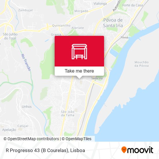 R Progresso 43 (B Courelas) mapa