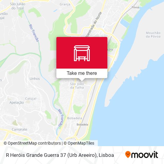 R Heróis Grande Guerra 37 (Urb Areeiro) map