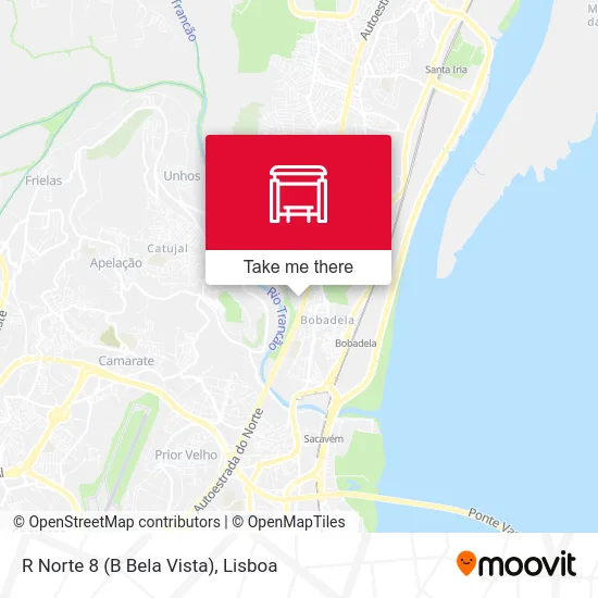 R Norte 8 (B Bela Vista) map