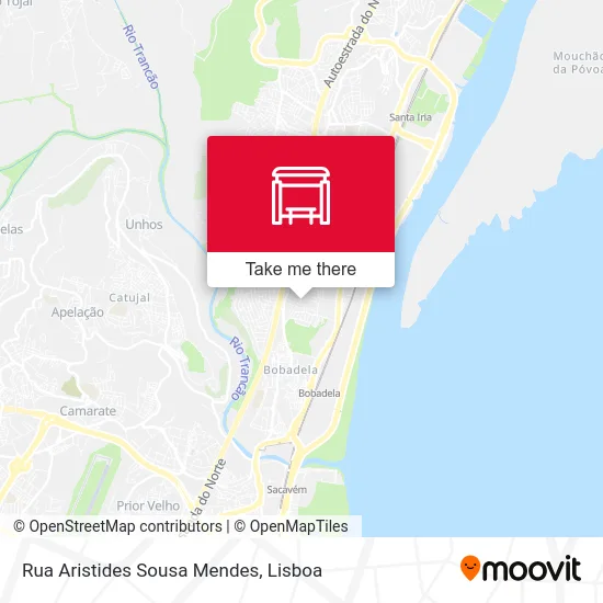 Rua Aristides Sousa Mendes map