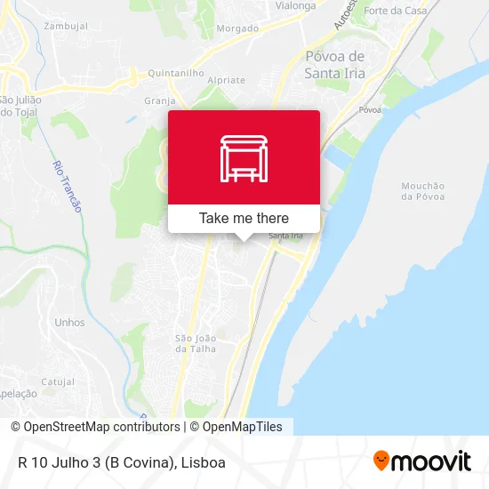 R 10 Julho 3 (B Covina) map
