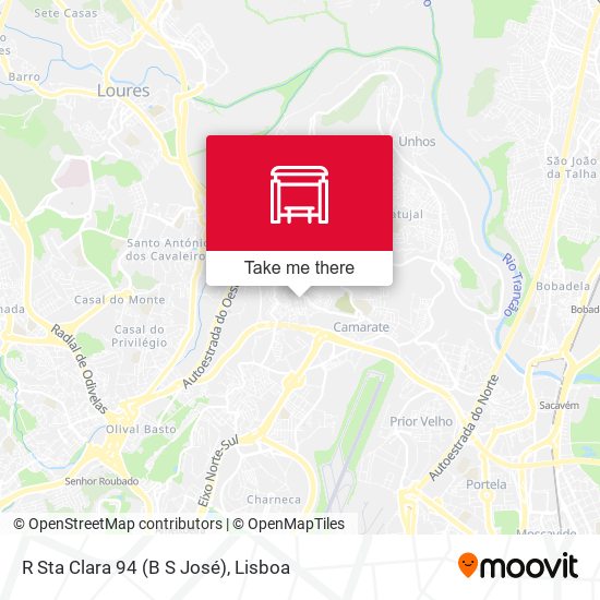 R Sta Clara 94 (B S José) map