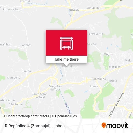 R República 4 (Zambujal) map