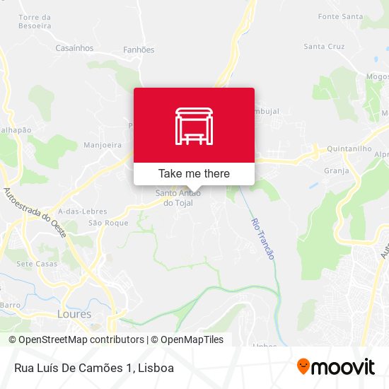 Rua Luís De Camões 1 map