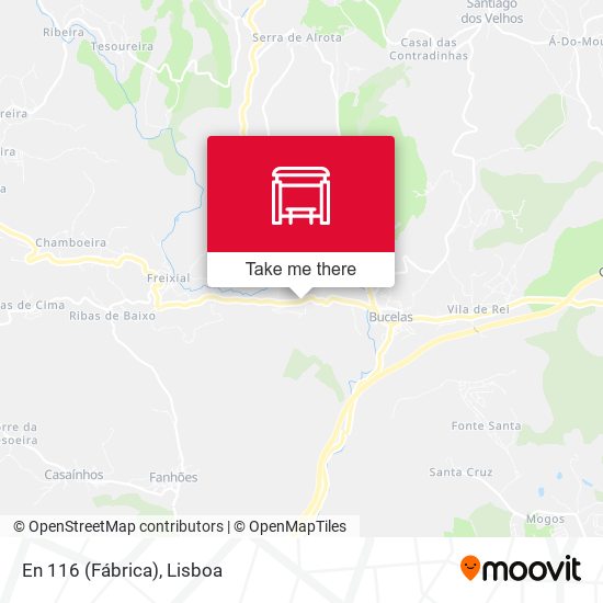En 116 (Fábrica) mapa