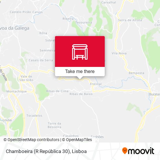 Chamboeira (R República 30) map
