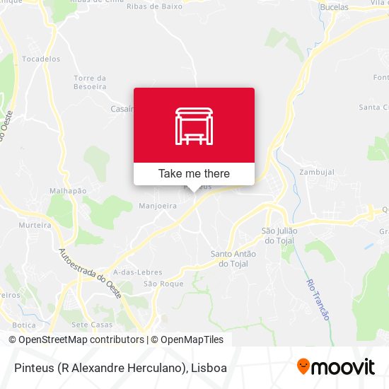 Pinteus (R Alexandre Herculano) map