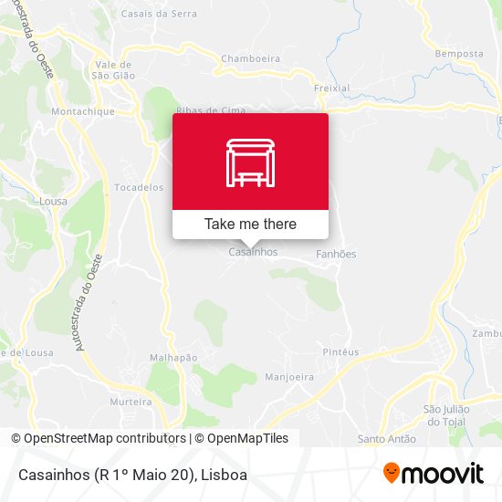 Casainhos (R 1º Maio 20) map