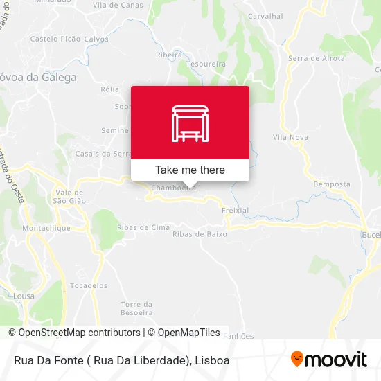 Rua Da Fonte ( Rua Da Liberdade) map