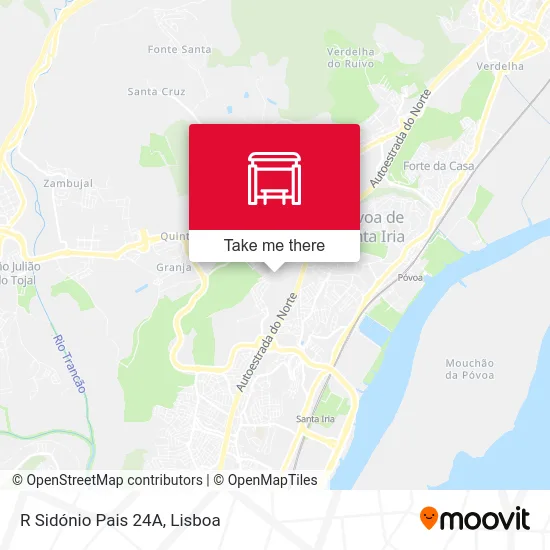 R Sidónio Pais 24A map