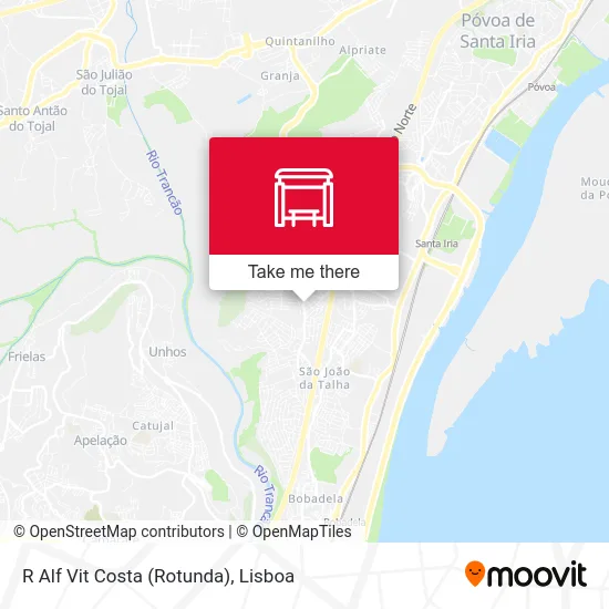 R Alf Vit Costa (Rotunda) map