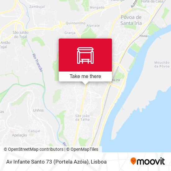 Av Infante Santo 73 (Portela Azóia) map