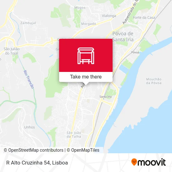 R Alto Cruzinha 54 map