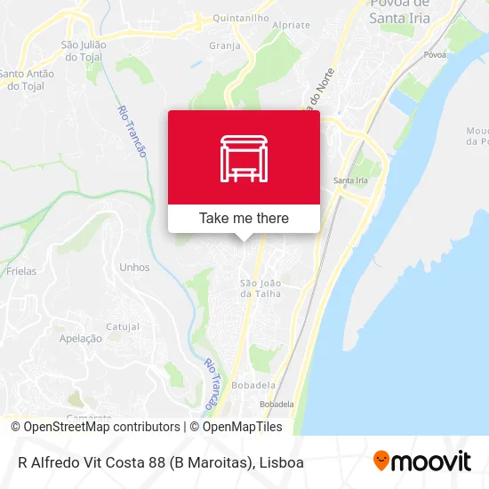 R Alfredo Vit Costa 88 (B Maroitas) map