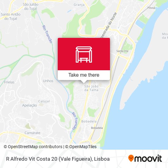 R Alfredo Vit Costa 20 (Vale Figueira) map
