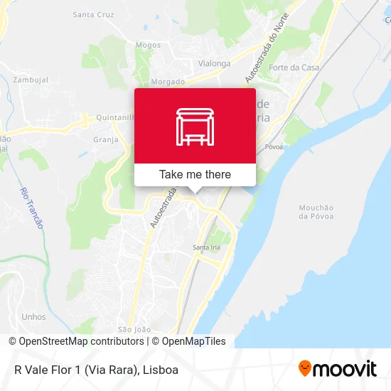 R Vale Flor 1 (Via Rara) map
