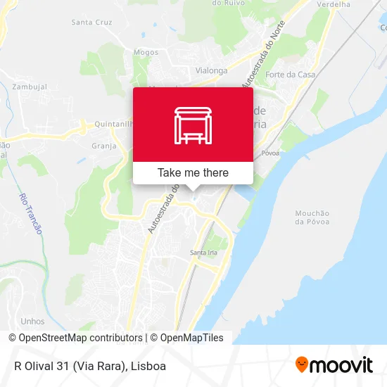 R Olival 31 (Via Rara) map