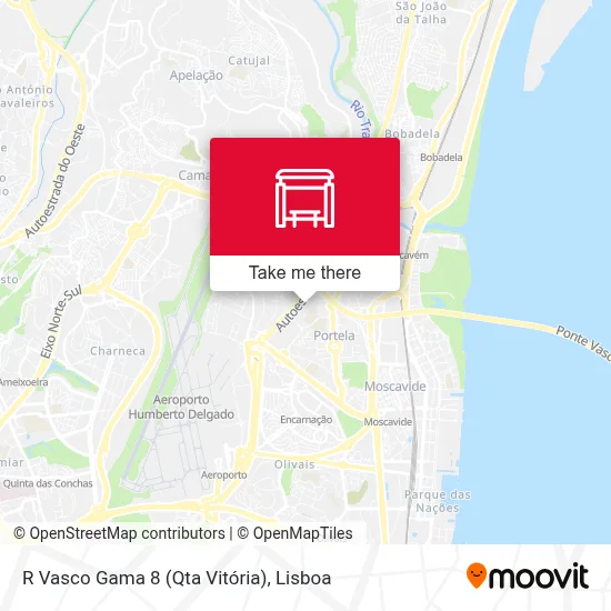 R Vasco Gama 8 (Qta Vitória) map