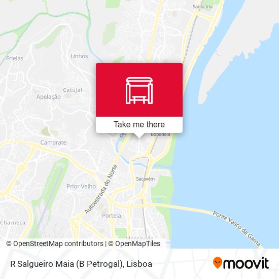 R Salgueiro Maia (B Petrogal) mapa