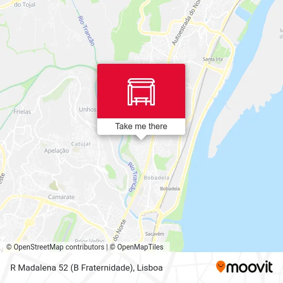 R Madalena 52 (B Fraternidade) map