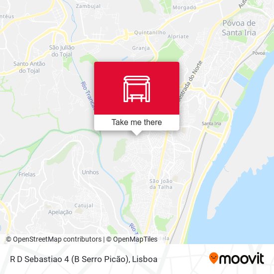 R D Sebastiao 4 (B Serro Picão) mapa