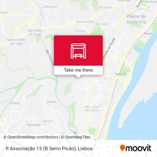 R Associação 15 (B Serro Picão) mapa