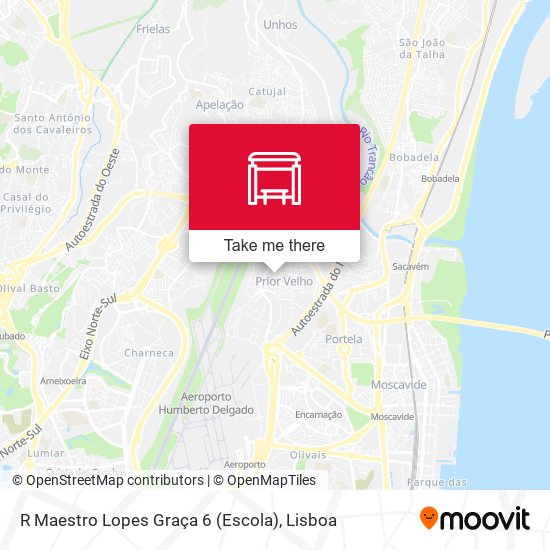 R Maestro Lopes Graça 6 (Escola) mapa