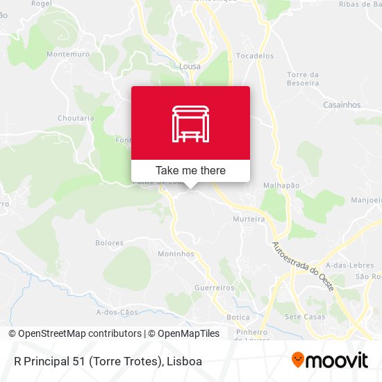 R Principal 51 (Torre Trotes) map