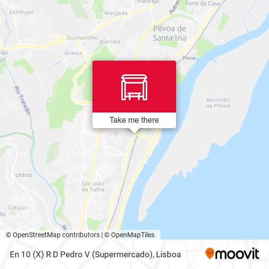 En 10 (X) R D Pedro V (Supermercado) map