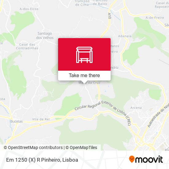 Em 1250 (X) R Pinheiro mapa